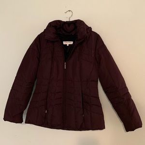 Calvin Klein Plum down jacket